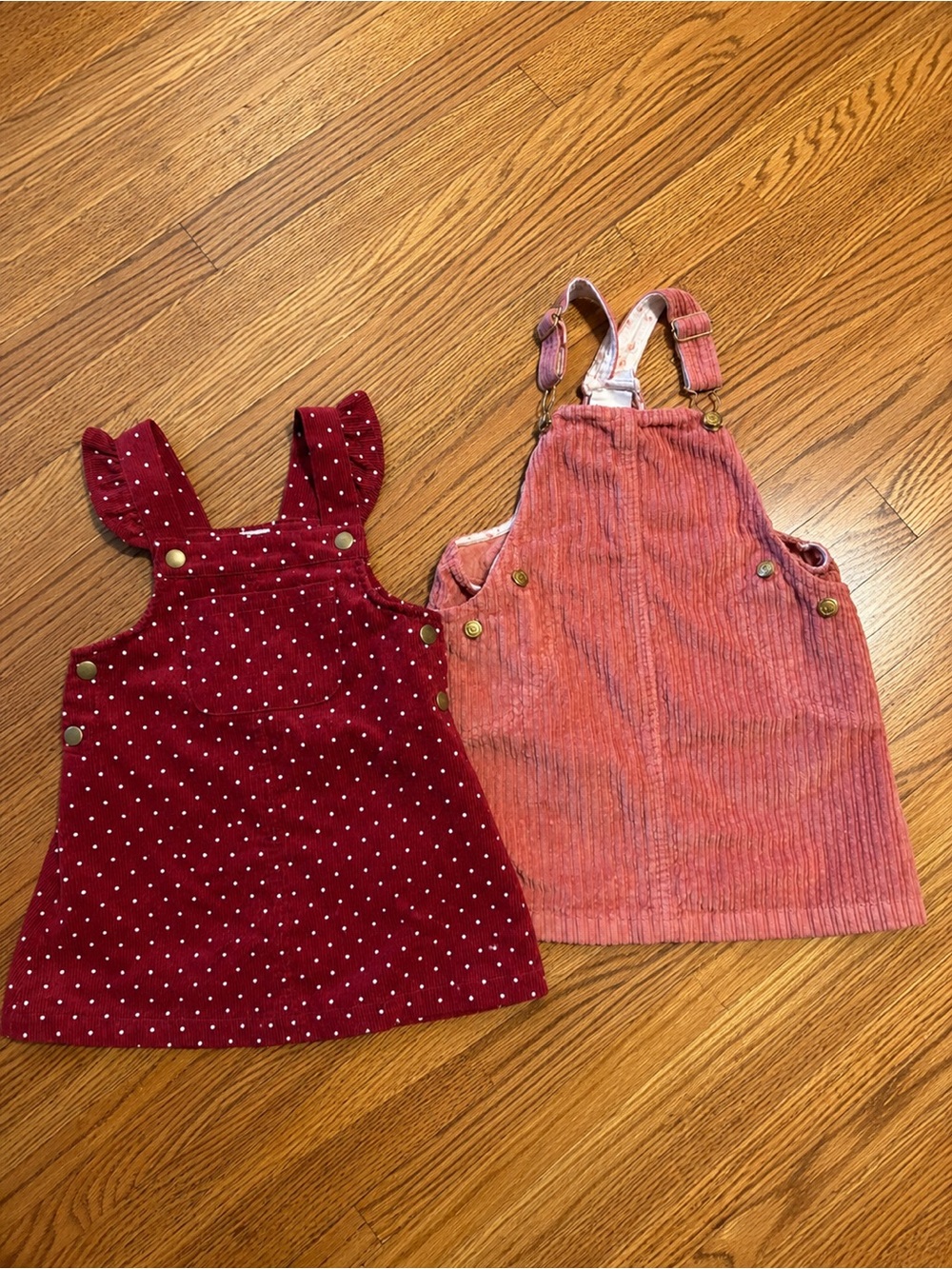 Toddler girl corduroy dress bundle 3T and 4T Rachel Zoe and Blueberi Boulevard